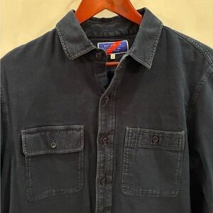 Best Made Co. Indigo Cotton Workshirt Men’s Size Medium Made In Portugal